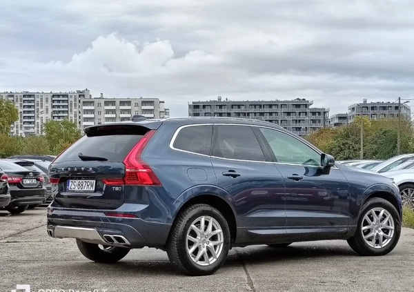 Volvo XC 60 cena 134400 przebieg: 59117, rok produkcji 2019 z Warszawa małe 631